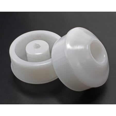 The Brush Man Replacement End Cap For #Rf18Lw, 48PK RF18LW-END CAP